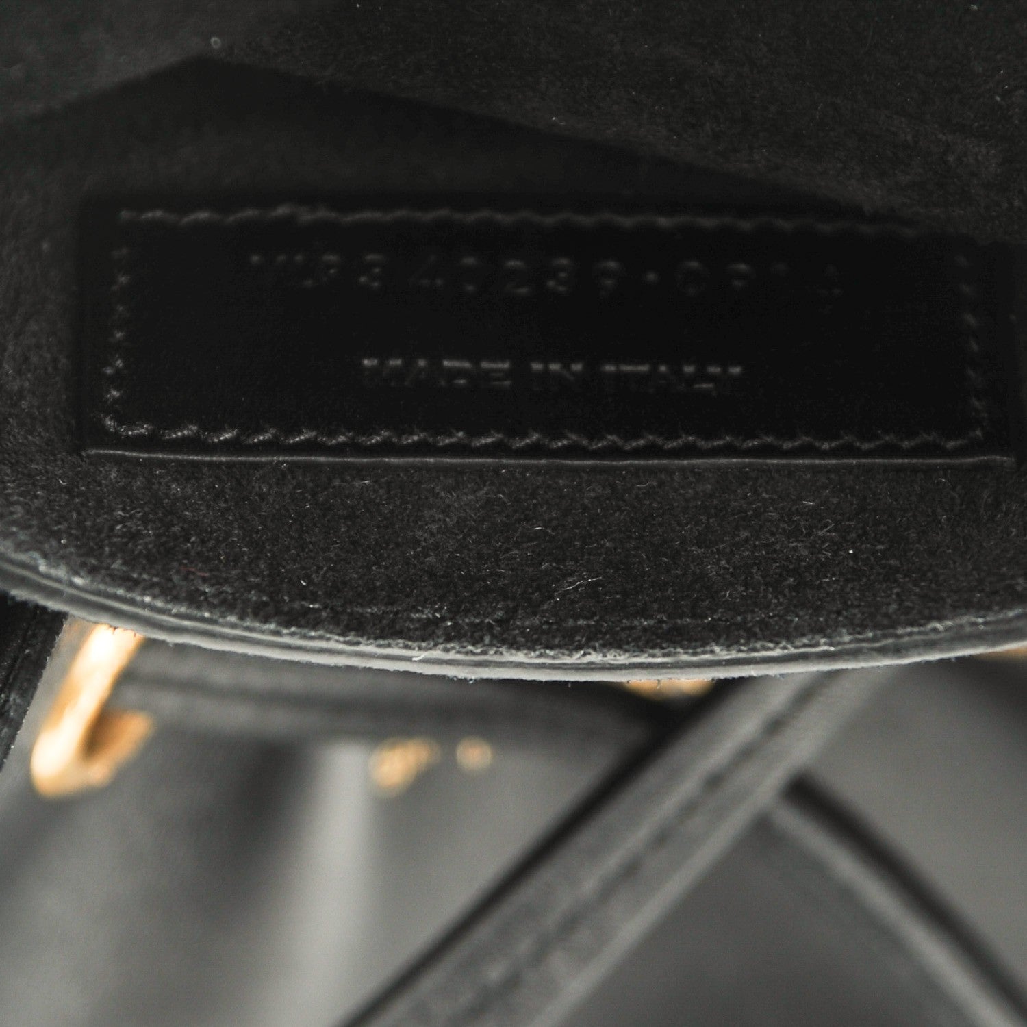 Saint Laurent Calfskin Large Emmanuelle Bucket Bag Black 7 of 7