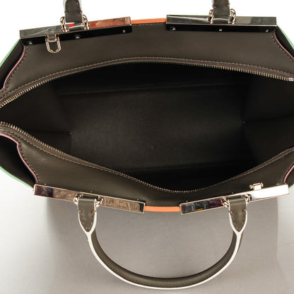 Fendi Vitello Dolce Century Petite 3Jours Tote Carbone 5 of 7