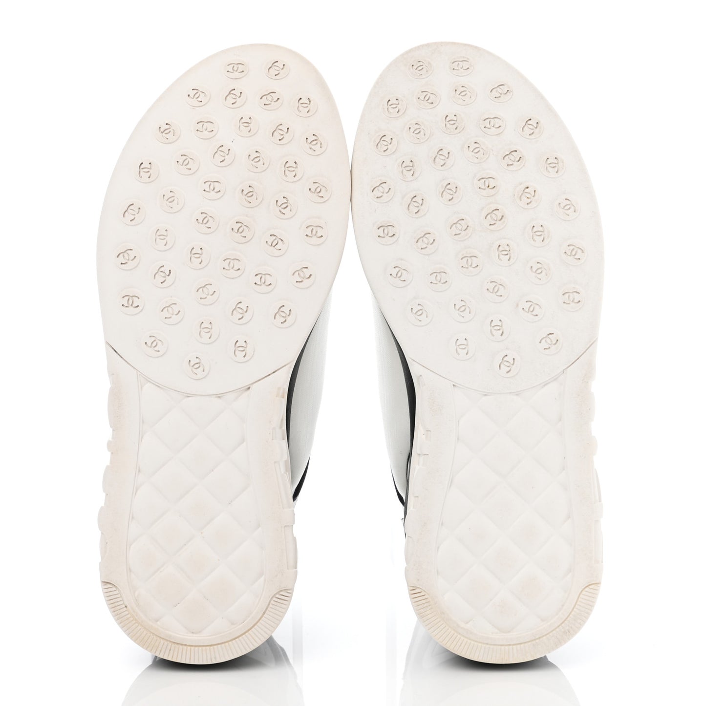 Lycra Womens CC Sneakers 36 White Black