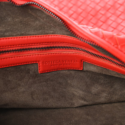 Bottega Veneta Nappa Intrecciato Large Veneta Hobo Cardinal 8 of 10