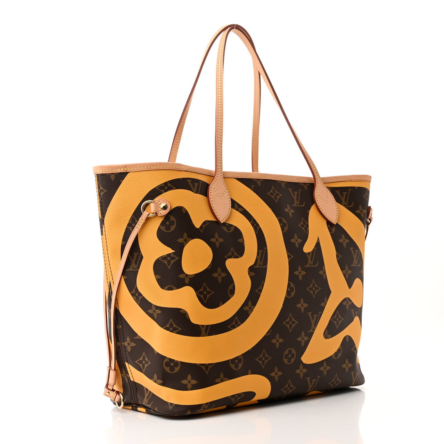 Louis Vuitton Monogram Tahitienne Cancun Neverfull MM 4 of 10