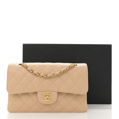 Chanel Caviar Quilted Small Double Flap Beige 11 of 11