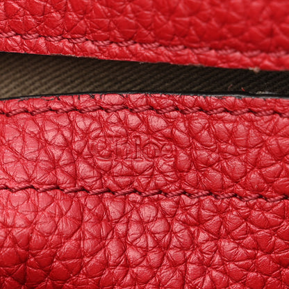 Chloe Calfskin Mini Marcie Round Crossbody Bag Red 6 of 13