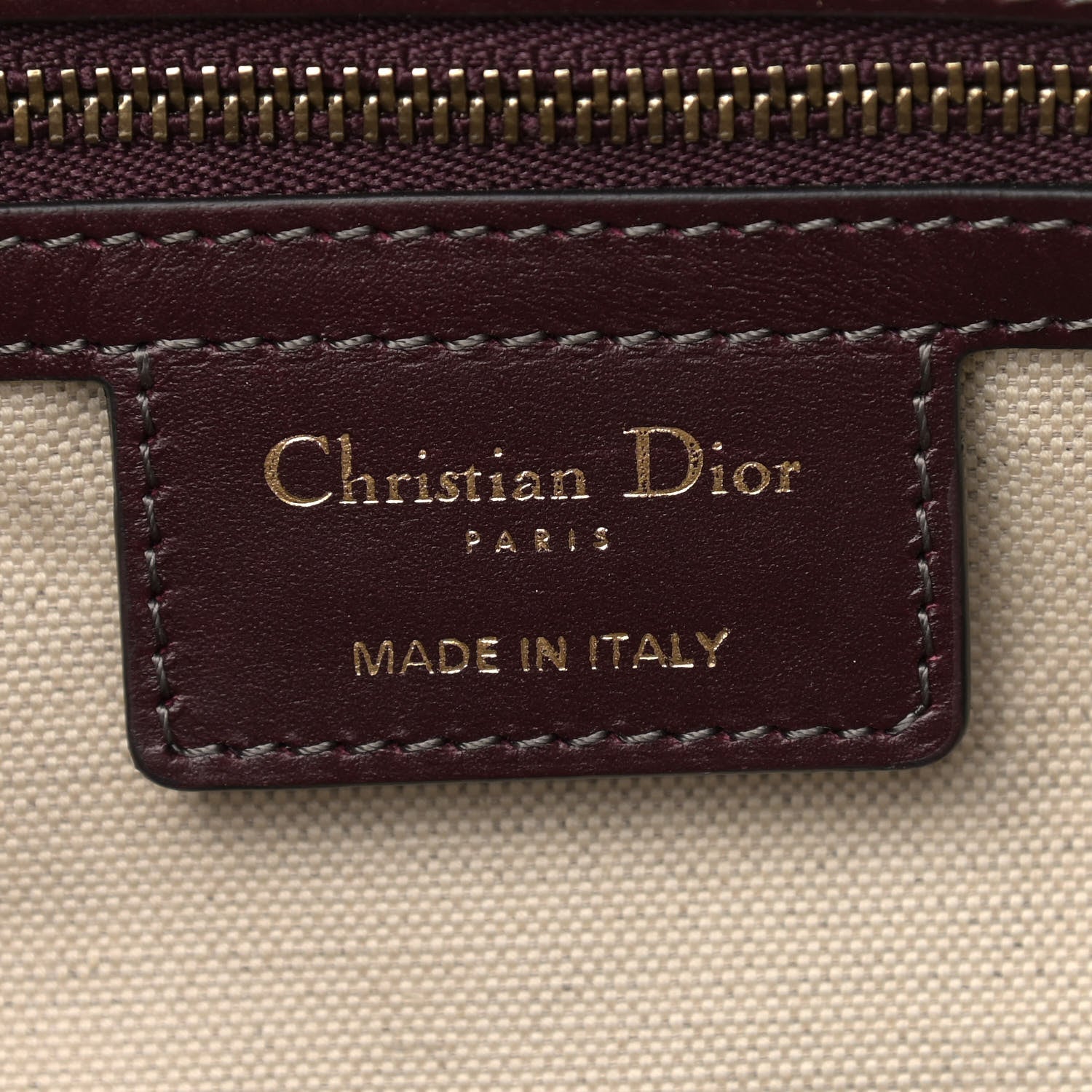 Christian Dior Oblique Boston Bag Bordeaux 6 of 11
