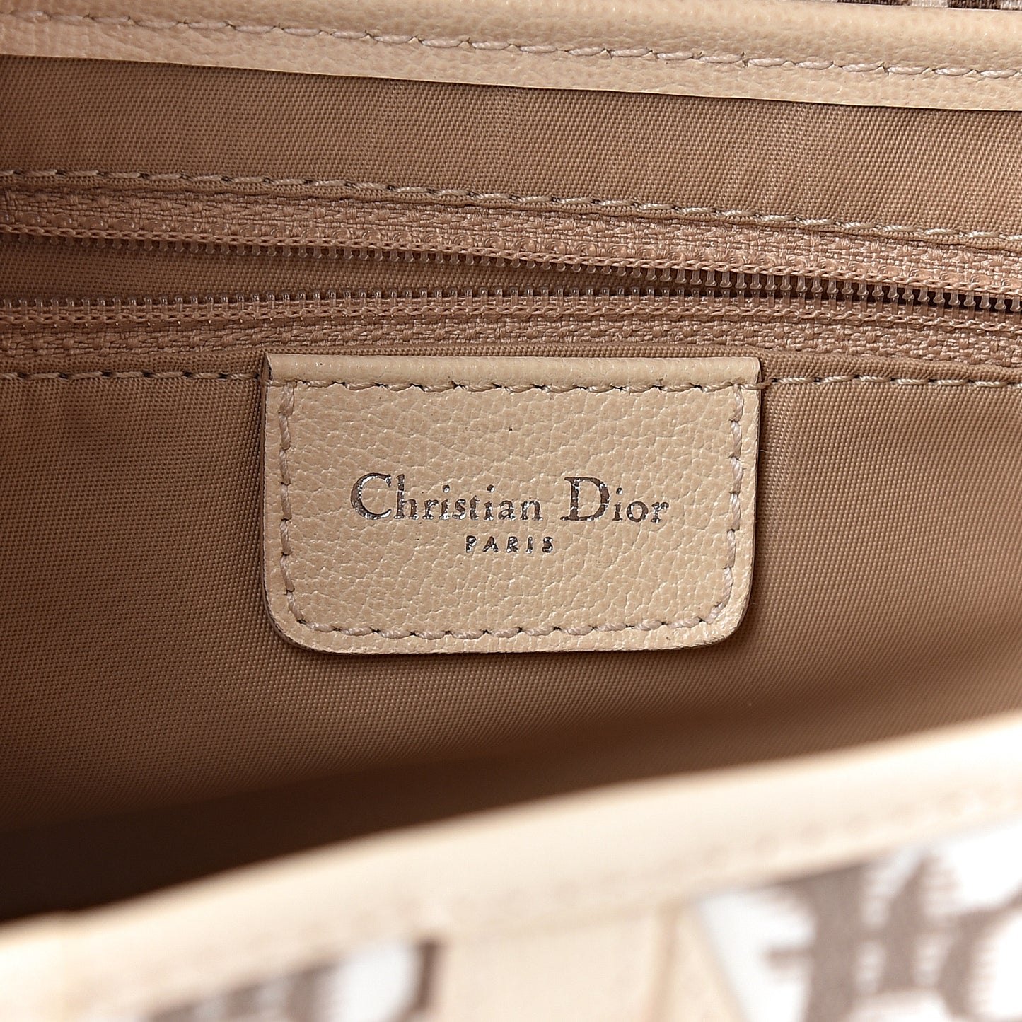 Monogram Vintage Flowers Saddle Bag Beige