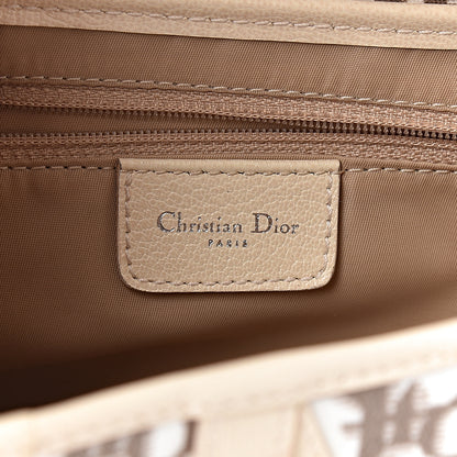 Christian Dior Monogram Vintage Flowers Saddle Bag Beige 6 of 11