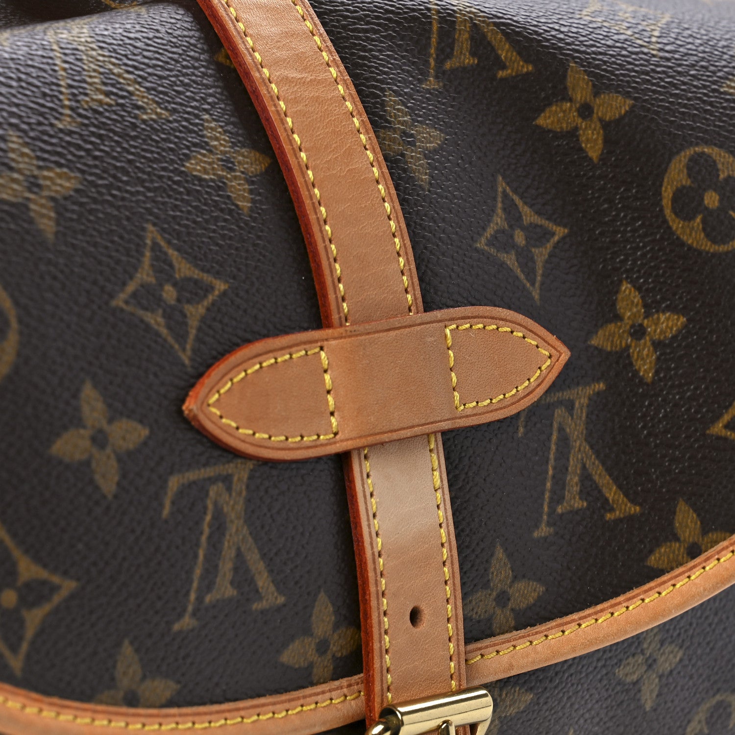 Louis Vuitton Monogram Saumur 30 8 of 10