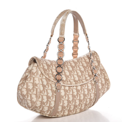 Christian Dior Monogram Romantique Trotter Bag Rose 3 of 9