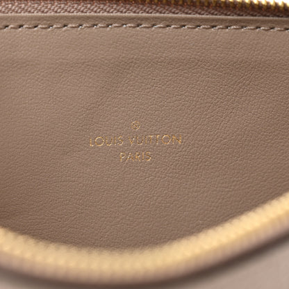 Louis Vuitton Empreinte Monogram Giant Pochette Felicie Zippered Insert Tourterelle Creme 6 of 6