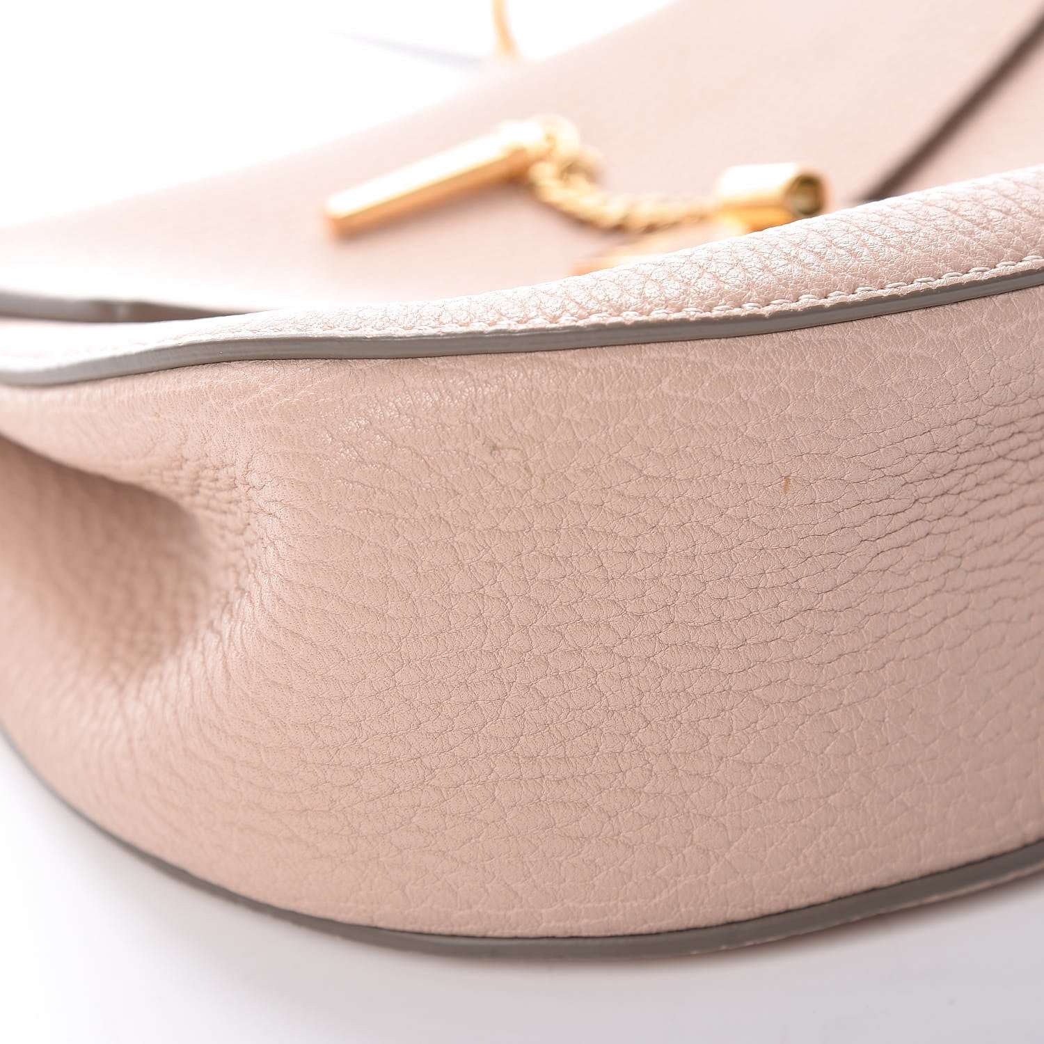 Chloe Grained Goatskin Drew Shoulder Bag Biscotti Beige 6 of 19