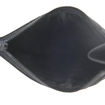 Christian Dior Ultra Matte Lambskin Cannage Small Lady Dior Zip Card Holder Black 5 of 13