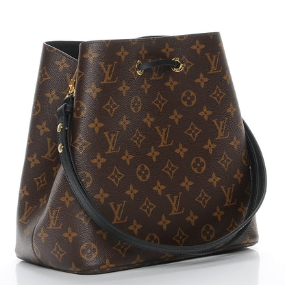 Louis Vuitton Monogram Neonoe MM Black 3 of 7