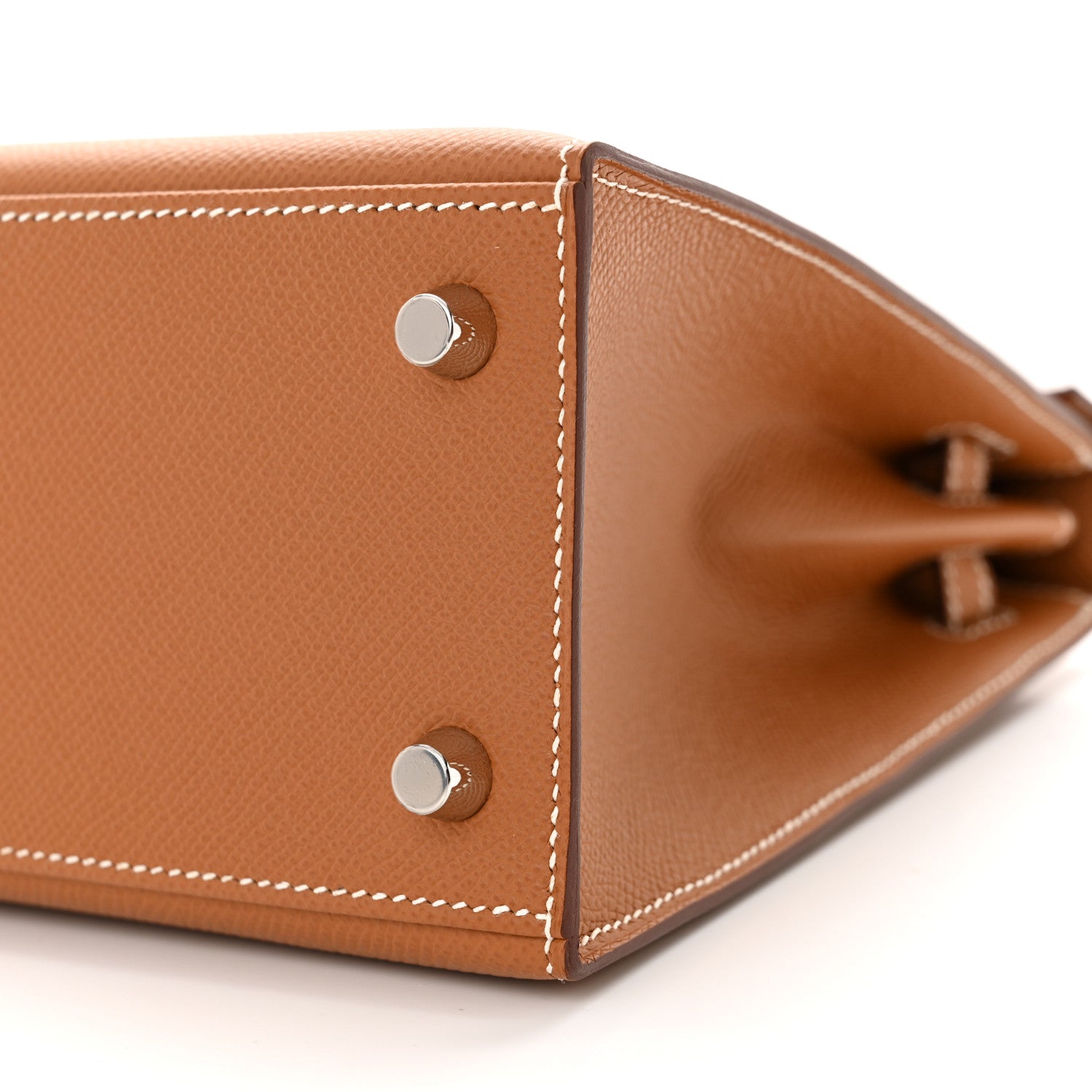 Hermes Epsom Kelly Sellier 25 Gold 10 of 11