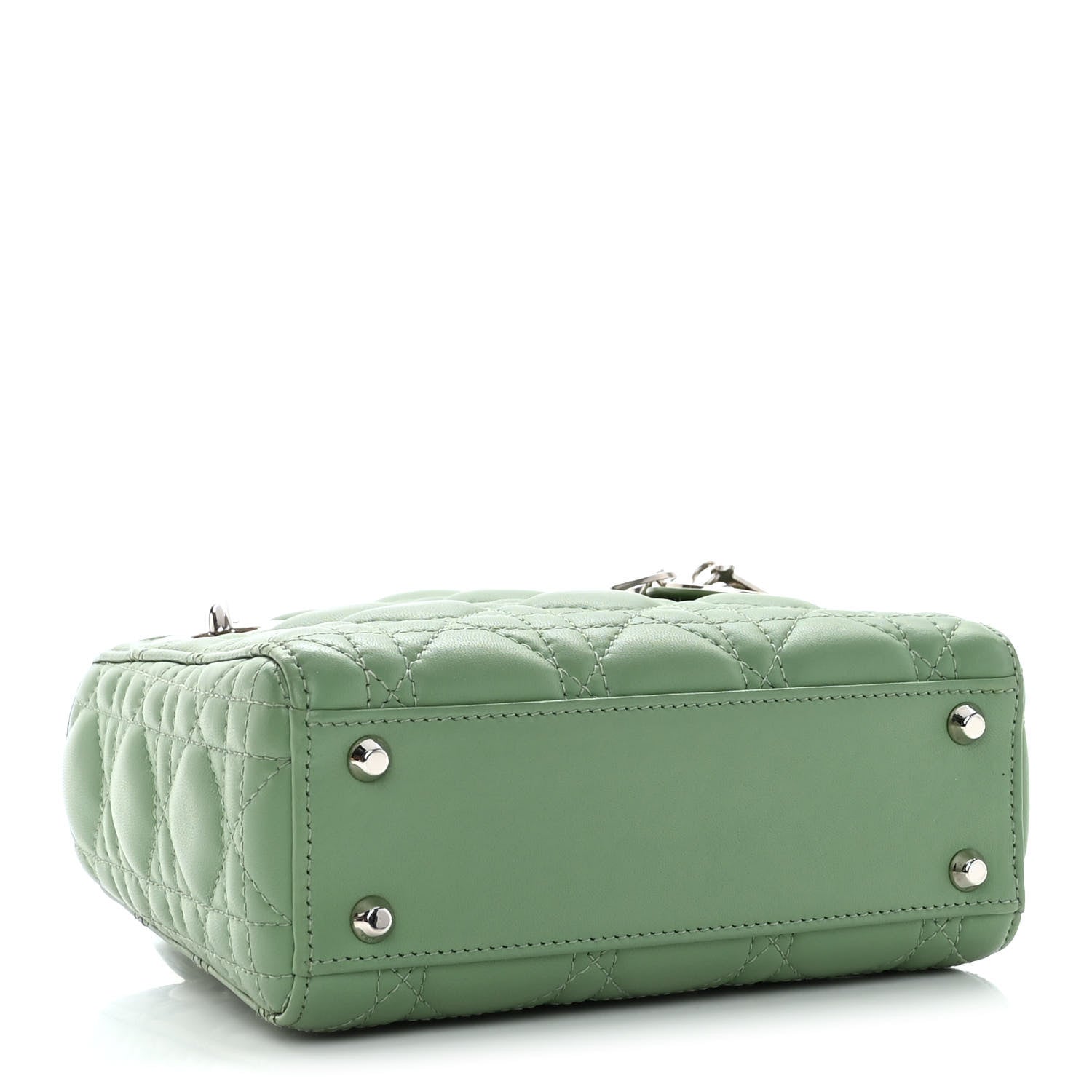 Christian Dior Christian Dior Mini Lady Bag Green 4 of 13