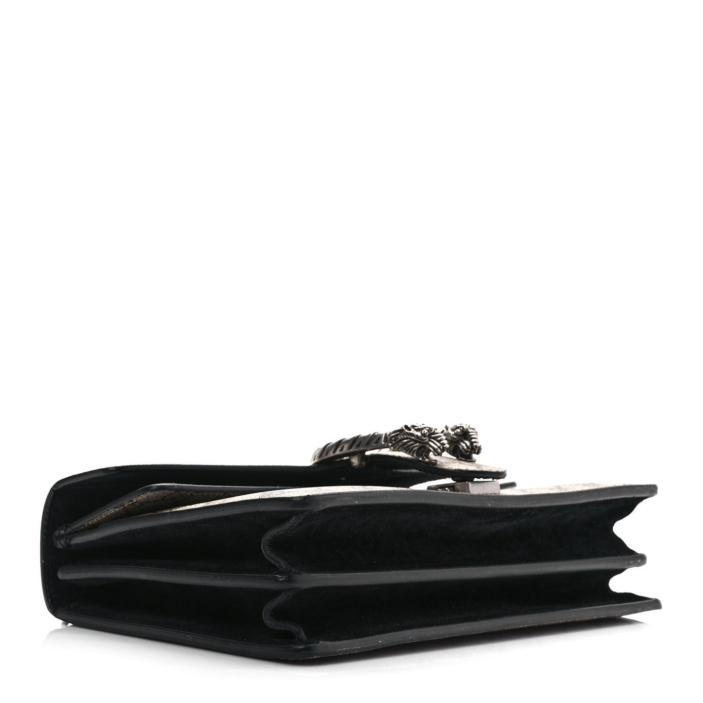 GG Supreme Monogram Small Dionysus Shoulder Bag Black