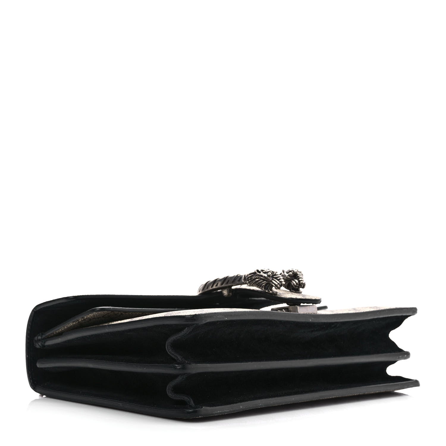 Gucci GG Supreme Monogram Small Dionysus Shoulder Bag Black 4 of 10