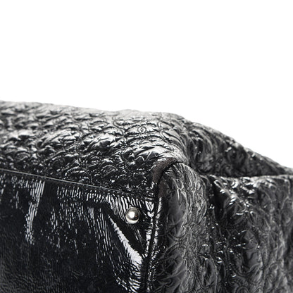 Chanel Vinyl Rock in Moscow Tote Black 9 of 13