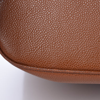 Chanel Caviar Large CC Shoulder Bag Brown 17 of 22