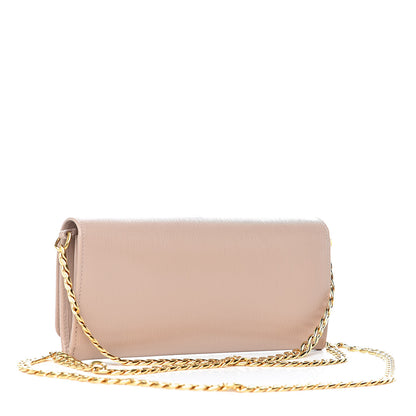 Prada Vitello Move Chain Wallet Cipria 3 of 10