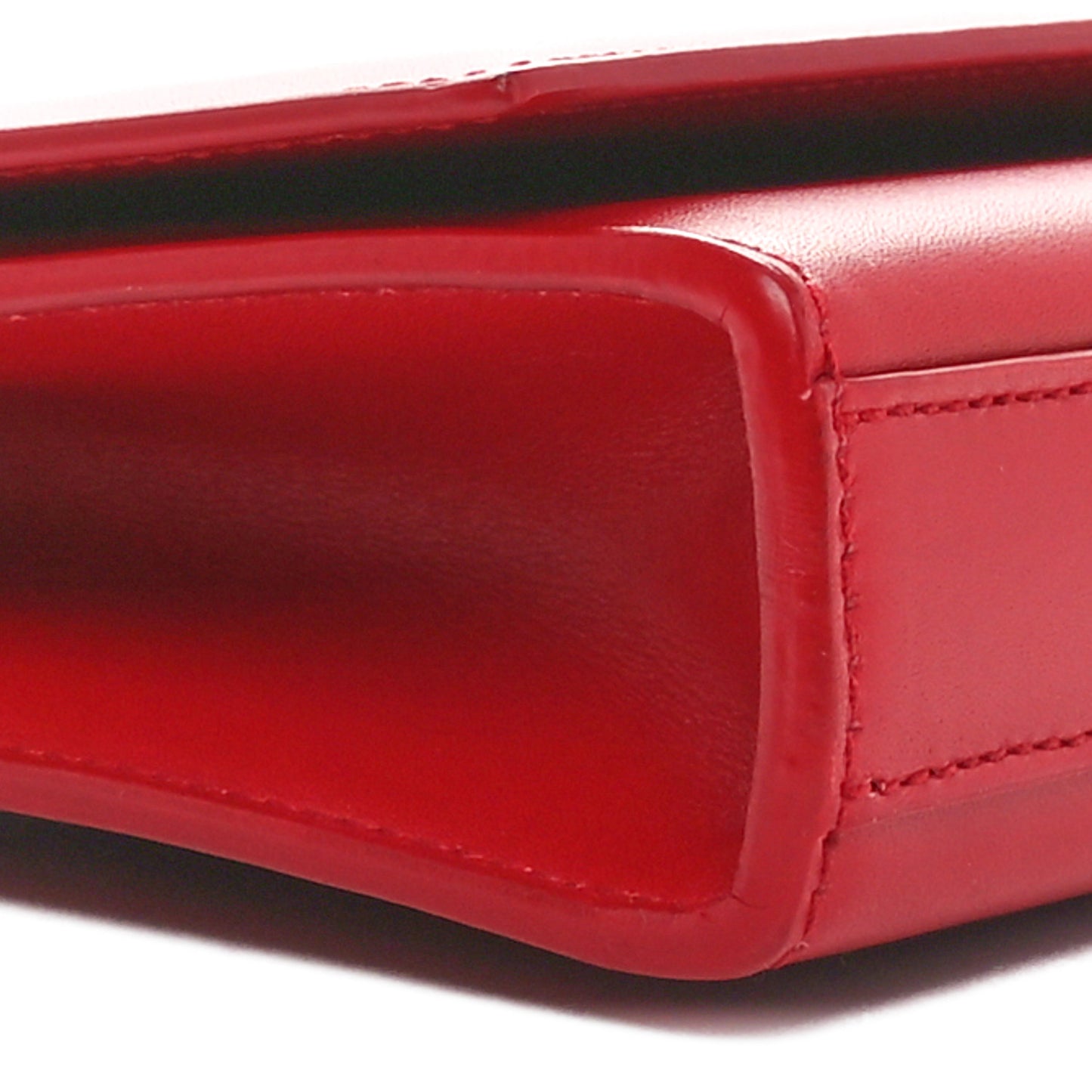 Calfskin Monogram Cassandre Clutch Rouge Orient