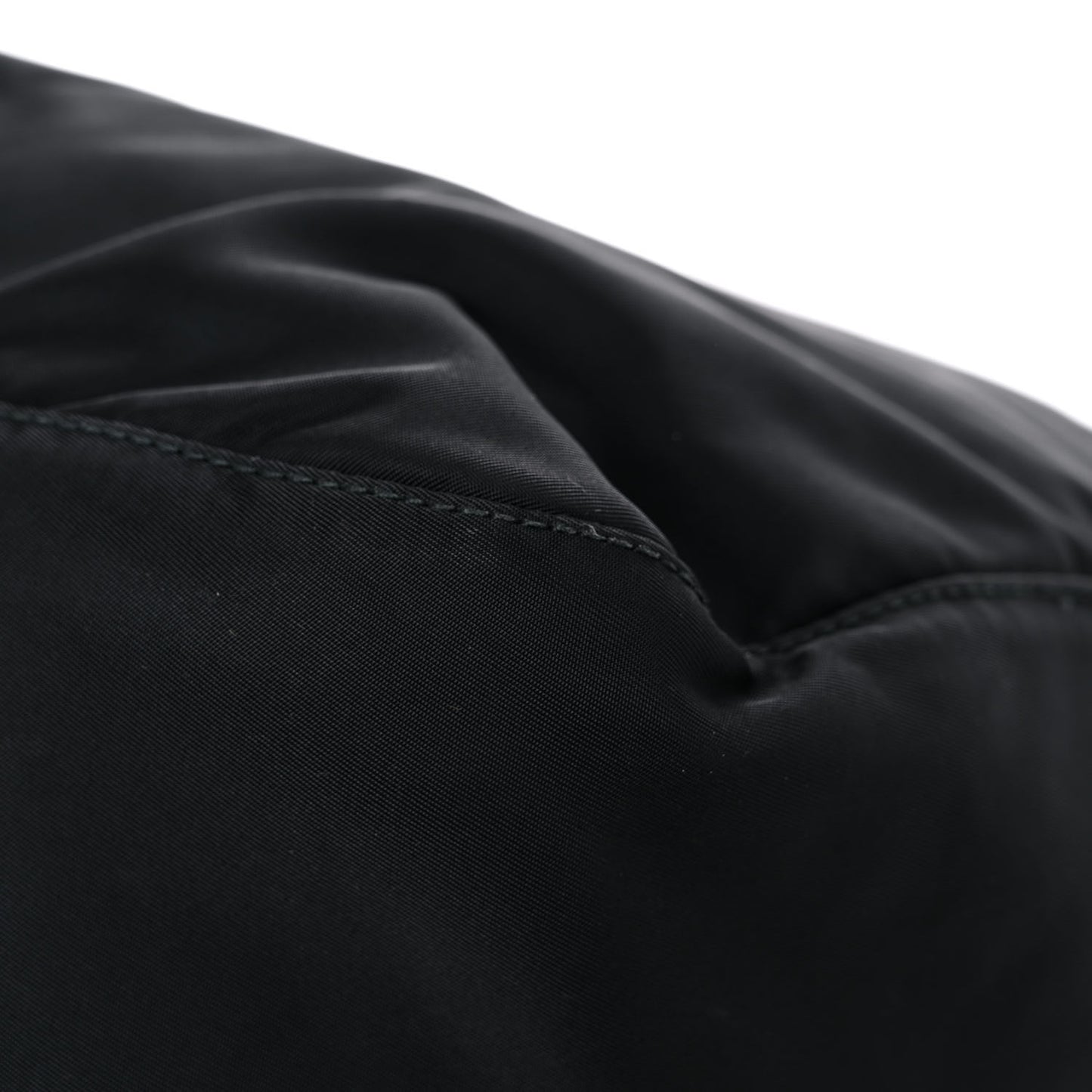 Nylon Vela Messenger Bag Black