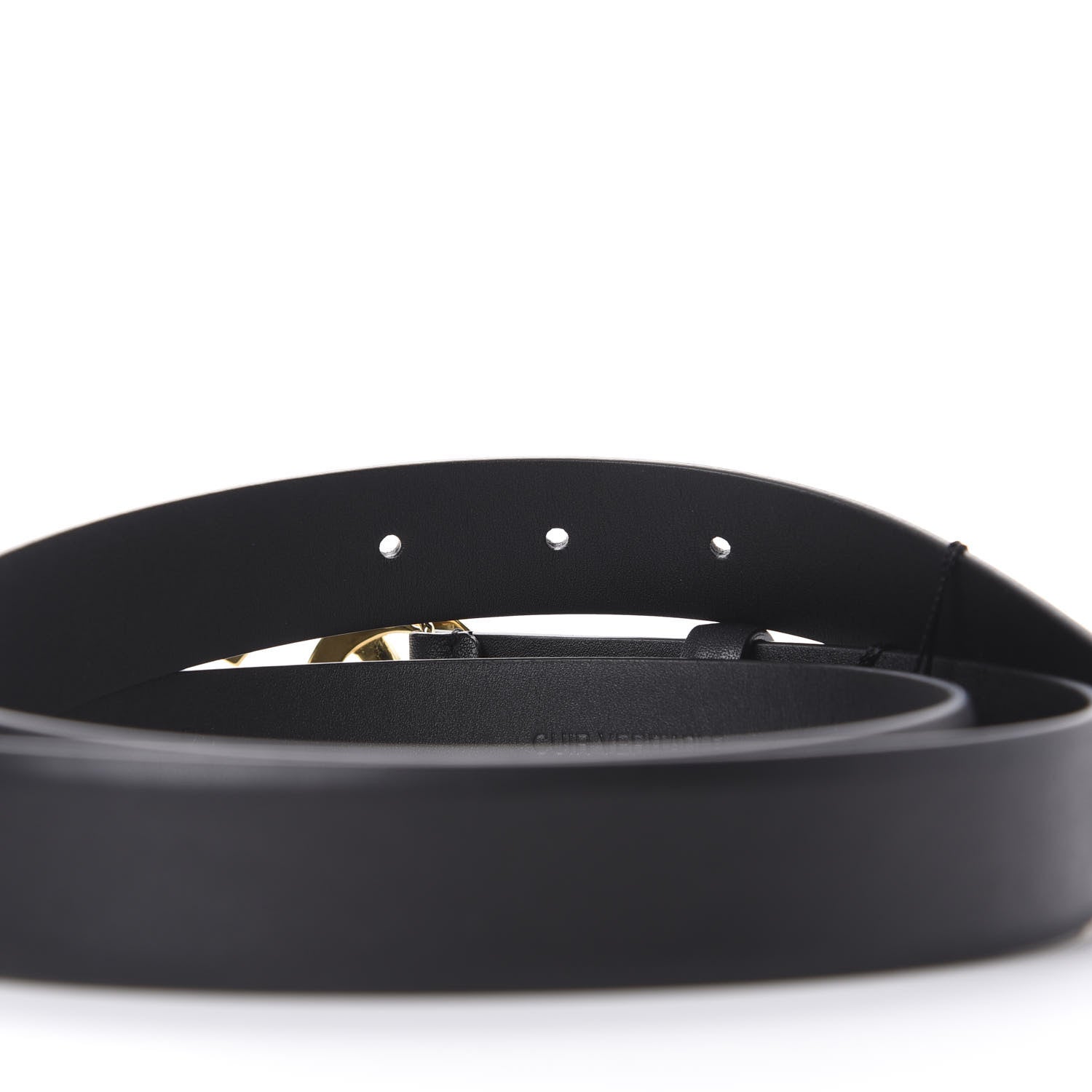 Chanel Calfskin Paris CC Belt 95 38 Black 3 of 5