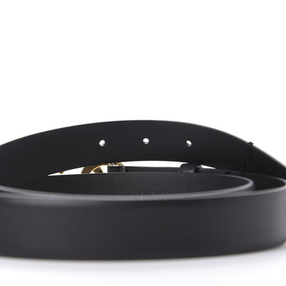 Chanel Calfskin Paris CC Belt 95 38 Black 3 of 5