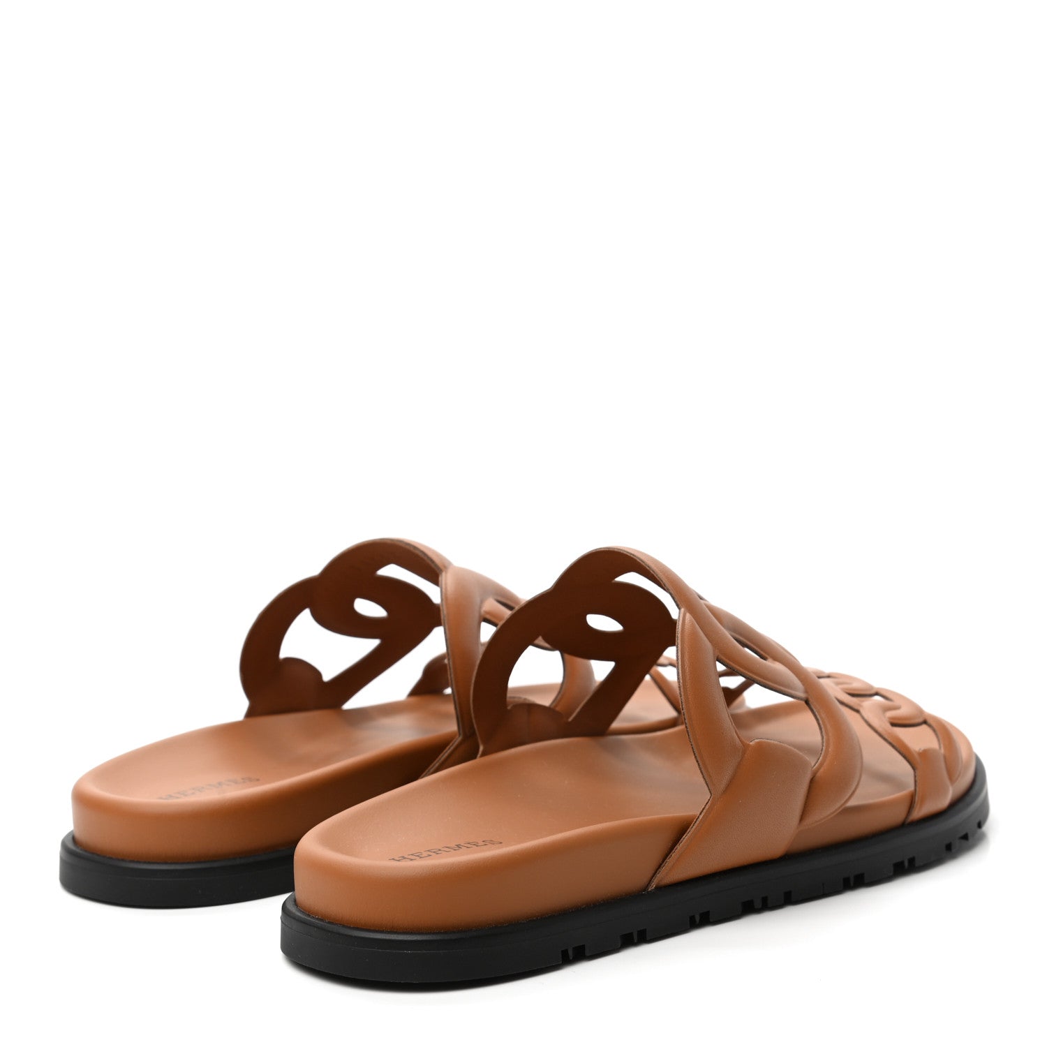 Hermes Nappa Extra Sandals 38 Naturel 4 of 9