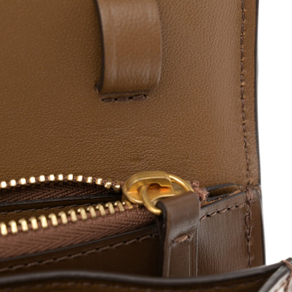 Celine Box Calfskin Medium Classic Box Flap Bag Camel 11 of 12