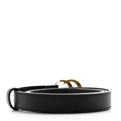 Gucci Calfskin Double G 30mm Belt 75 30 Black 2 of 7