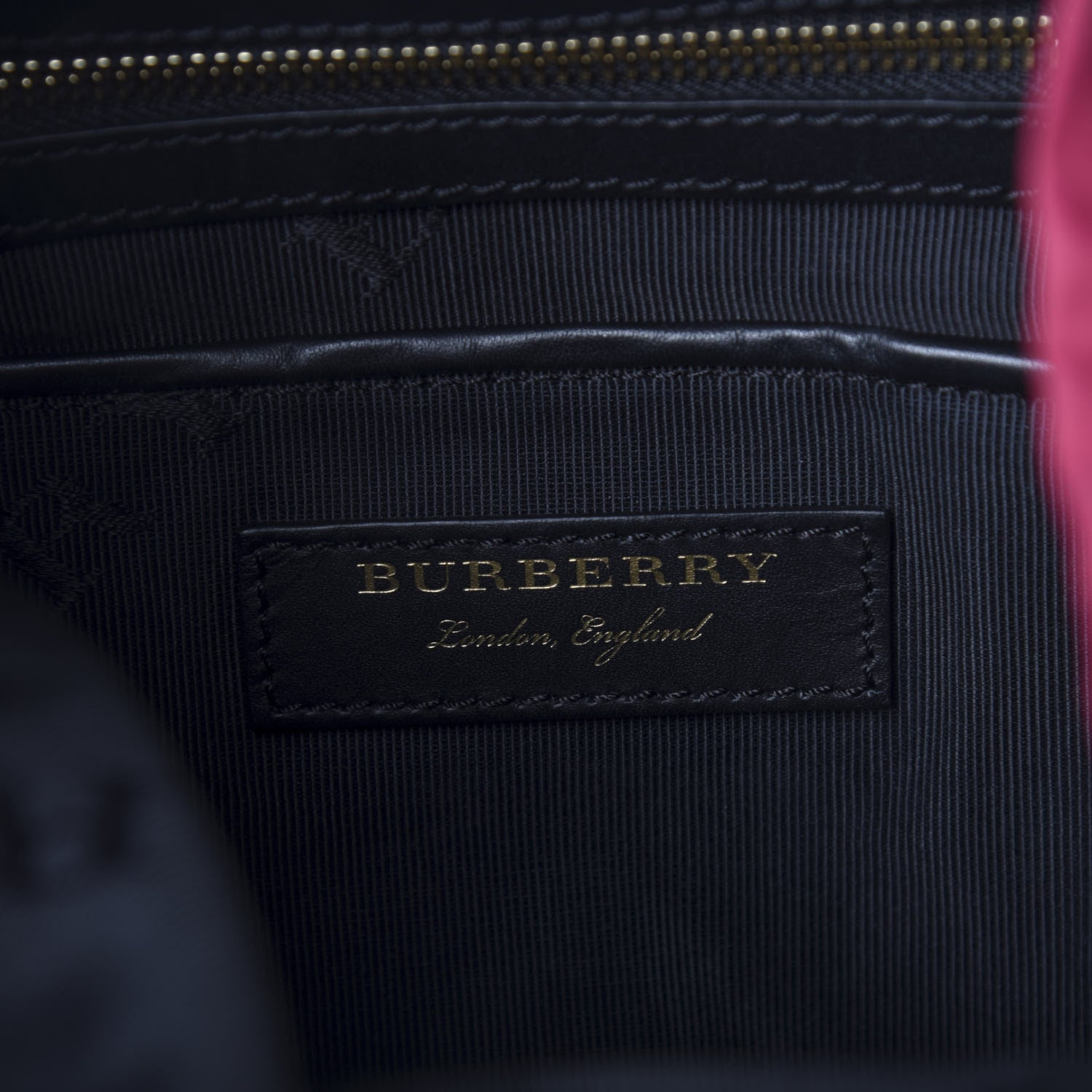 Burberry Nylon Medium Rucksack Backpack Plum Pink 5 of 8