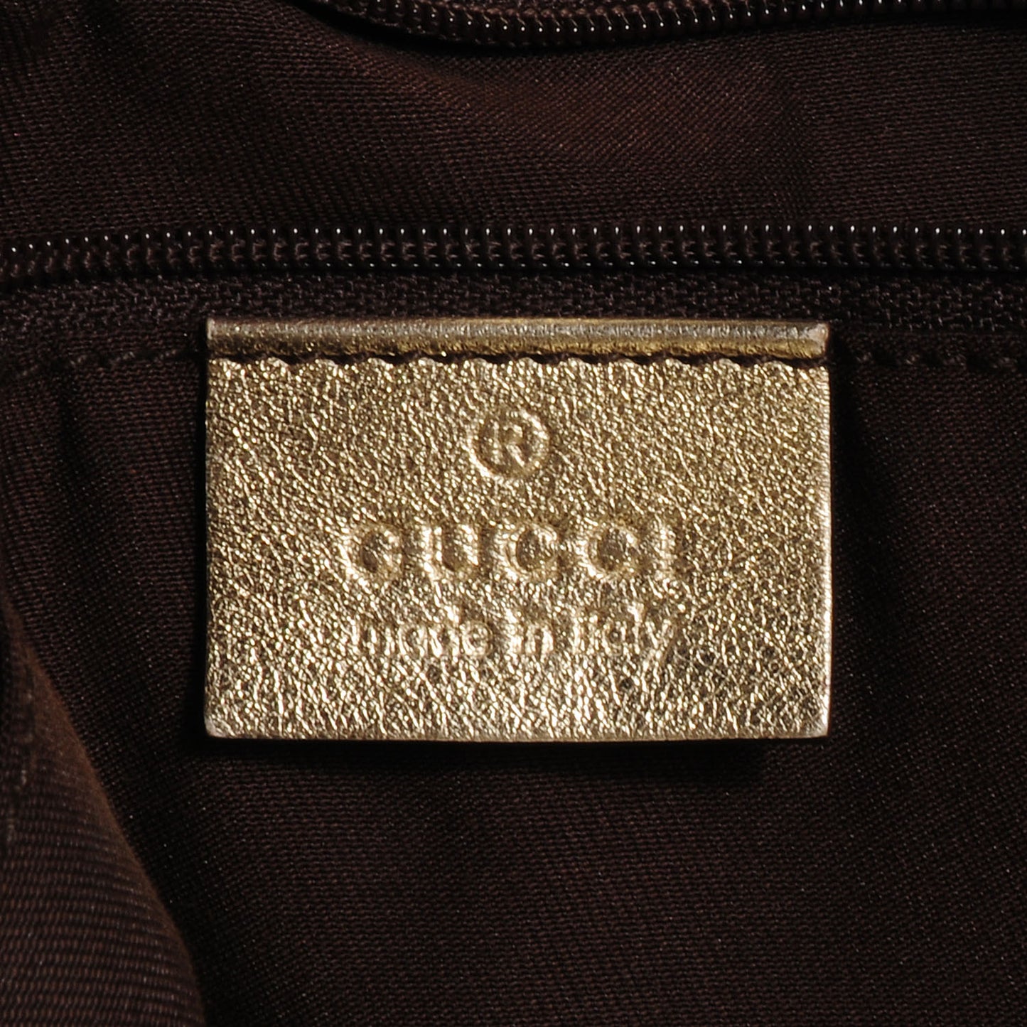 Monogram Large D Gold Shoulder Bag Metallic Gold