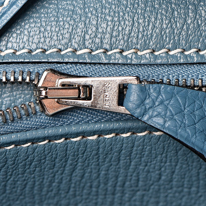 Hermes Togo Birkin 35 Blue Jean 23 of 36