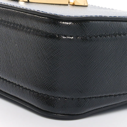 Marc Jacobs Metallic Saffiano Glitter Small Snapshot Camera Bag Blue Sea 9 of 9