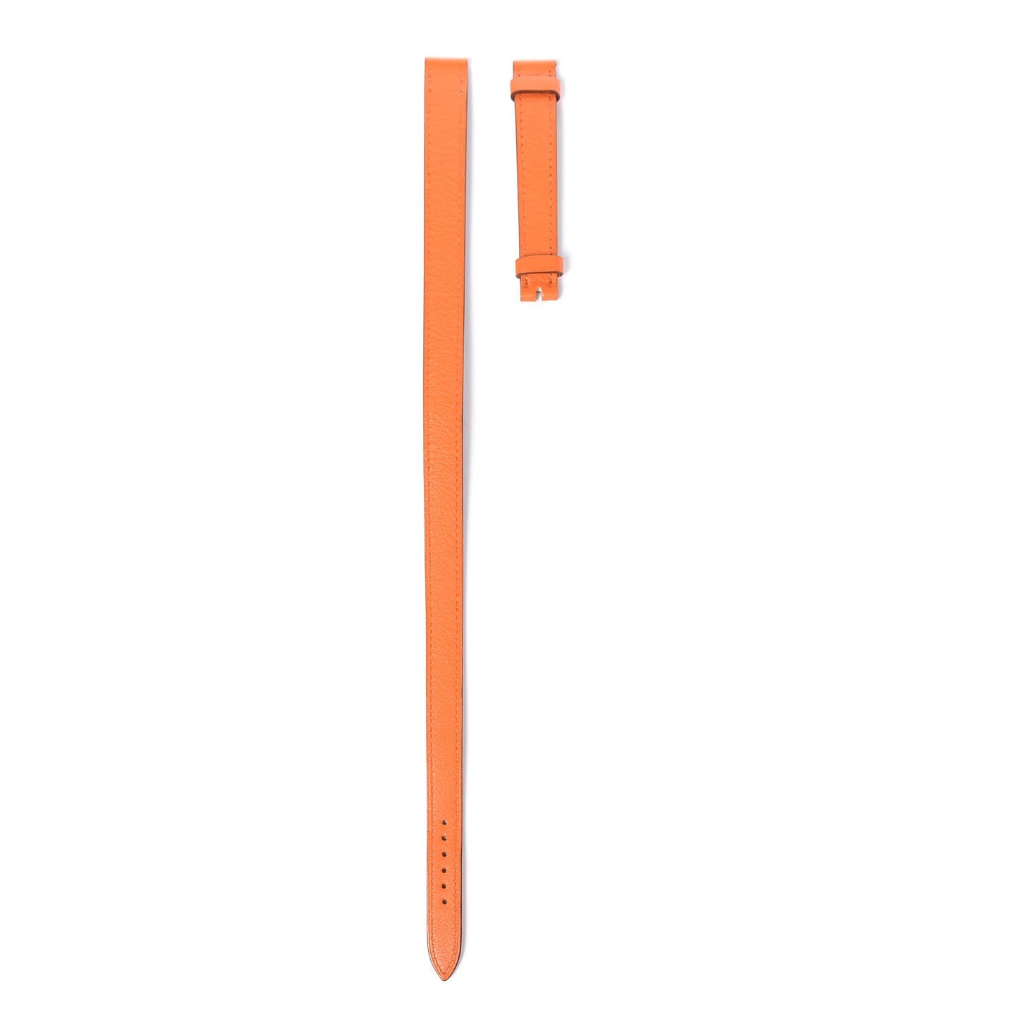 Swift Heure H Hour Watch PM Double Tour Strap Orange