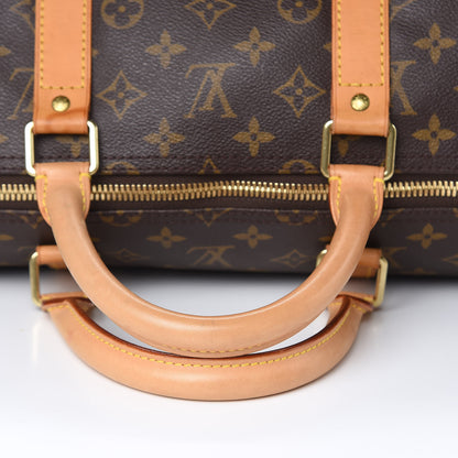 Louis Vuitton Monogram Keepall Bandouliere 55 10 of 16