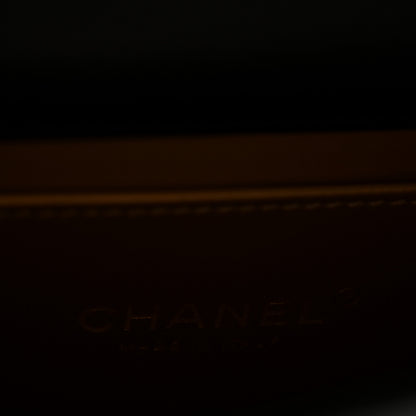 Chanel Calfskin Quilted Crystal Pearl Mini Flap Bag Black 6 of 12