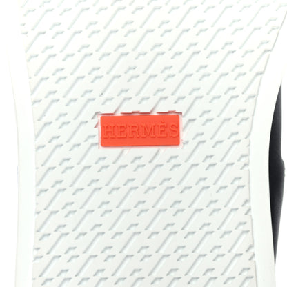 Hermes Calfskin Daydream Sneakers 38 Black 6 of 8