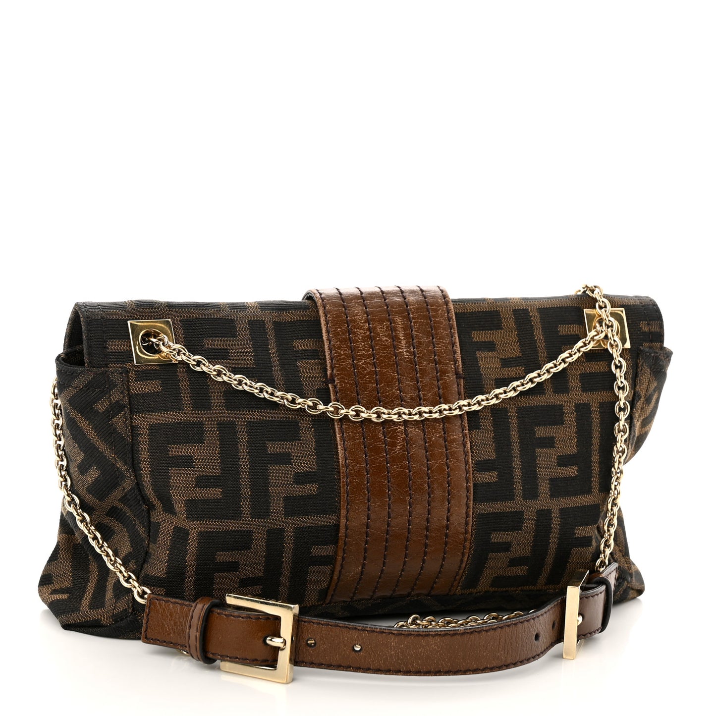 Zucca Maxi Baguette Bag Tobacco