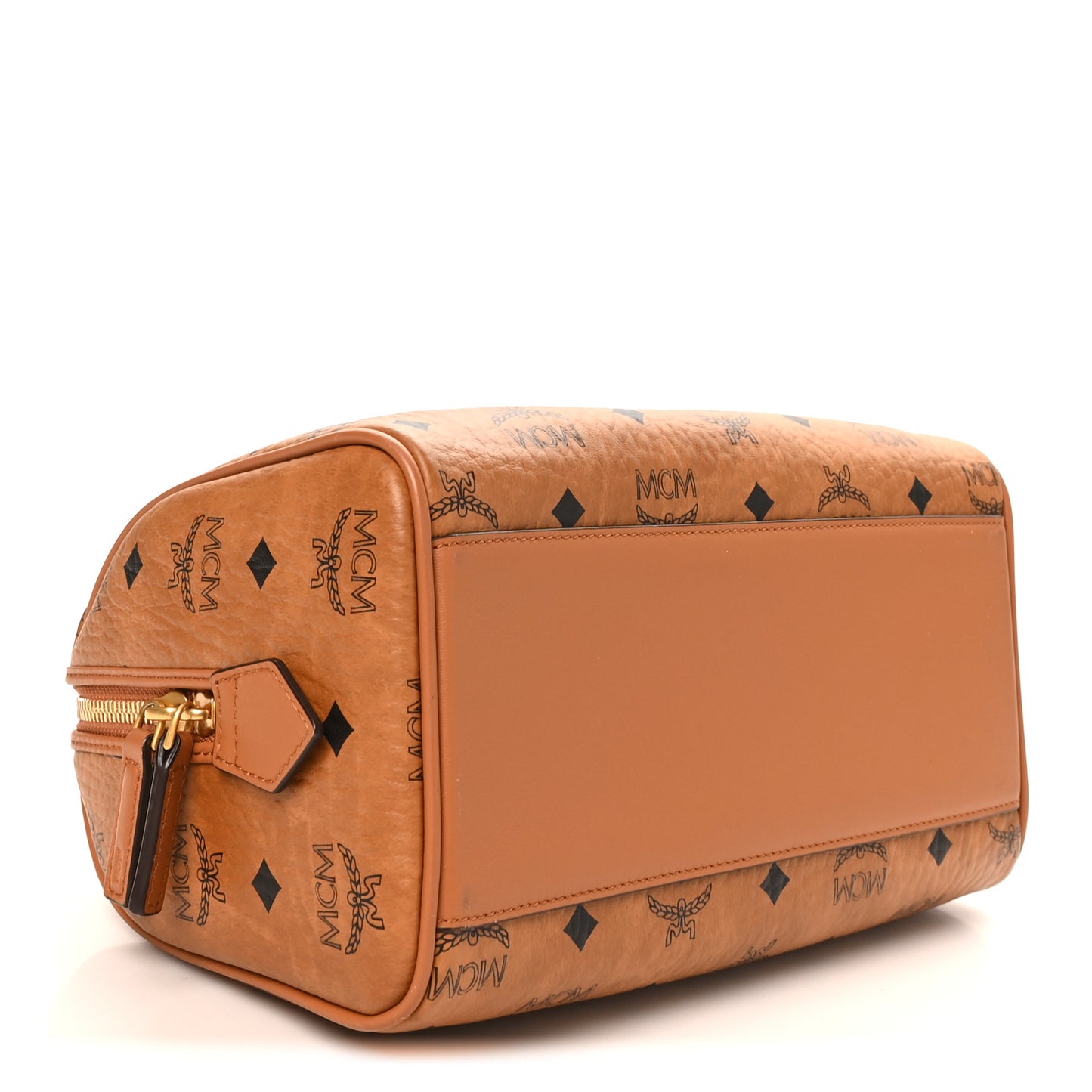 Visetos Small Ella Boston Bag Cognac
