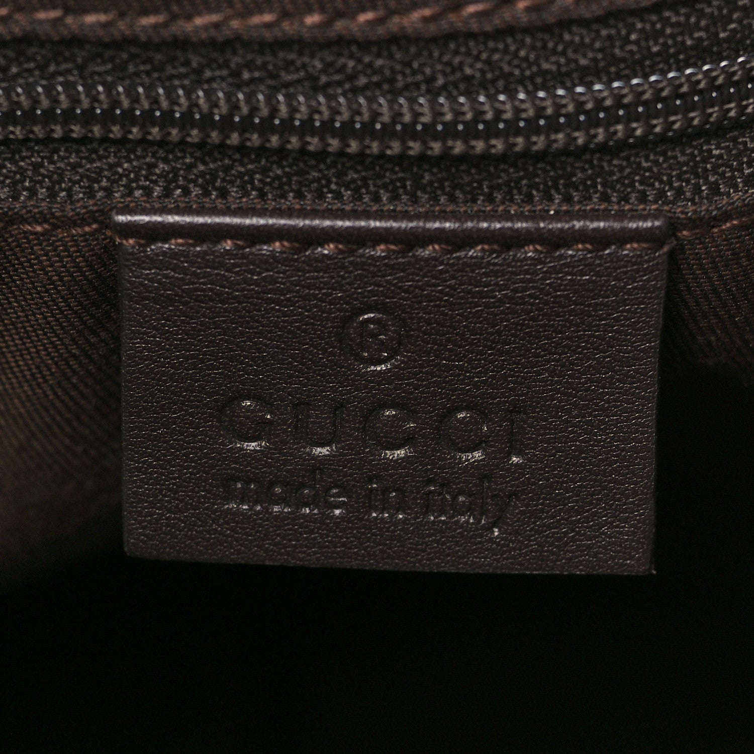 Gucci Monogram Medium Sukey Tote Dark Brown 6 of 10