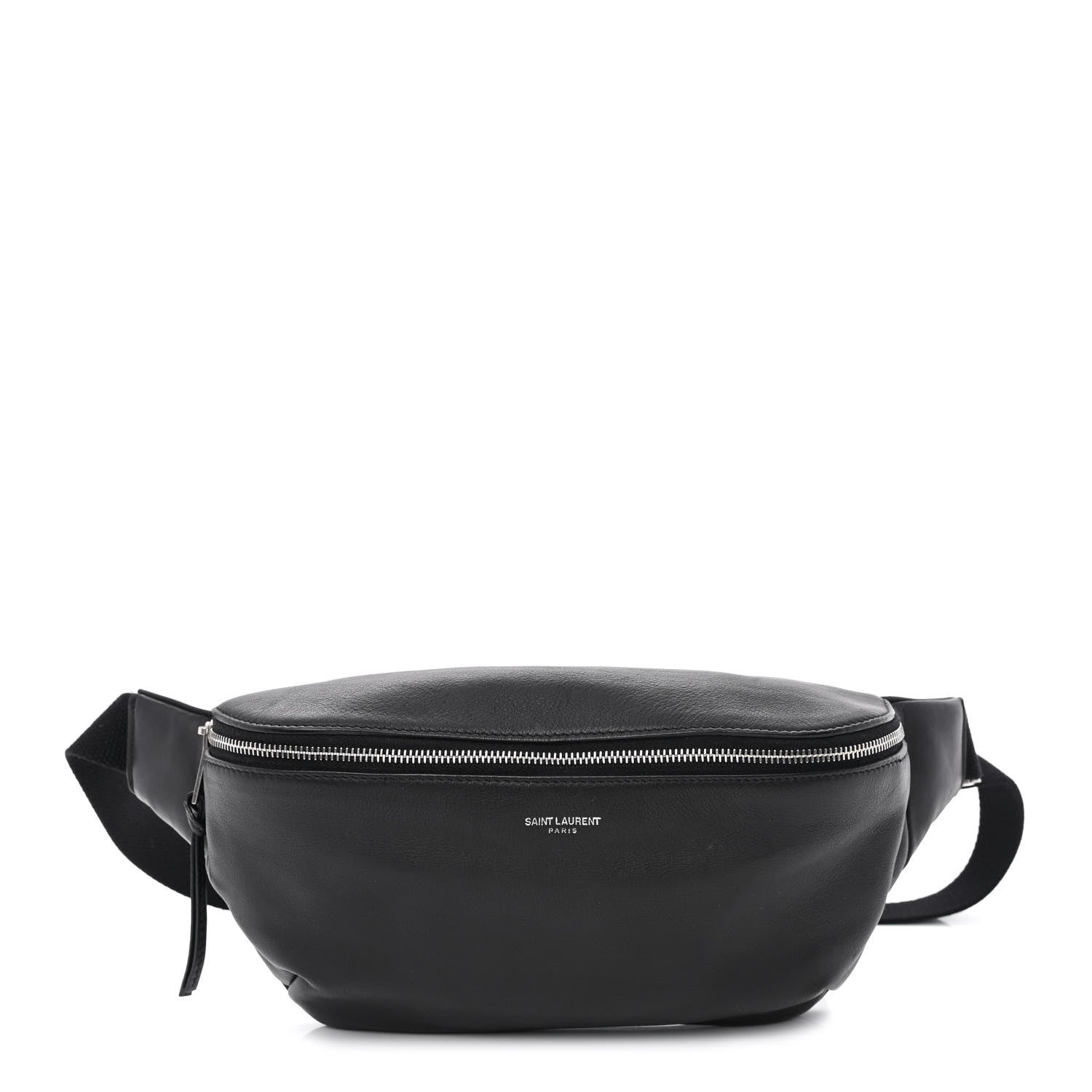 Saint Laurent Calfskin Belt Bag Black 1 of 10