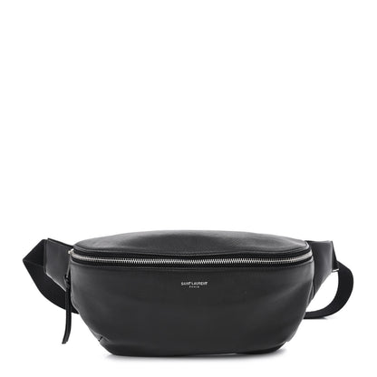 Saint Laurent Calfskin Belt Bag Black 1 of 10