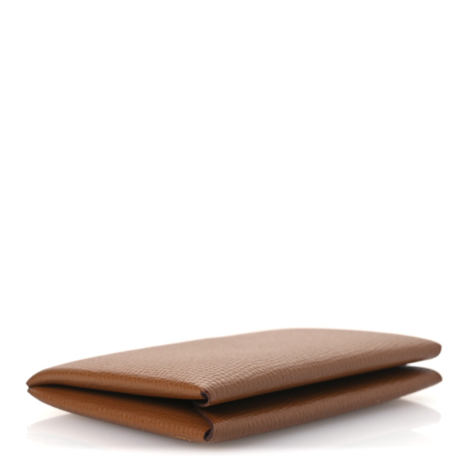 Hermes Epsom Calvi Card Case Gold 4 of 10