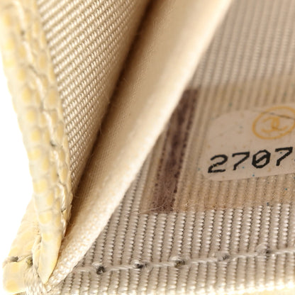 Chanel Caviar Quilted Flap Card Holder Wallet White 8 of 11