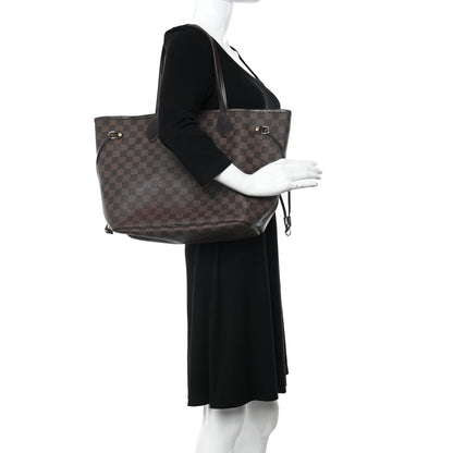 Louis Vuitton Damier Ebene Neverfull MM 2 of 11