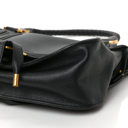 Chloe Calfskin Medium Marcie Satchel Black 9 of 9