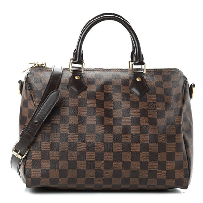 Louis Vuitton Damier Ebene Speedy Bandouliere 30 1 of 7