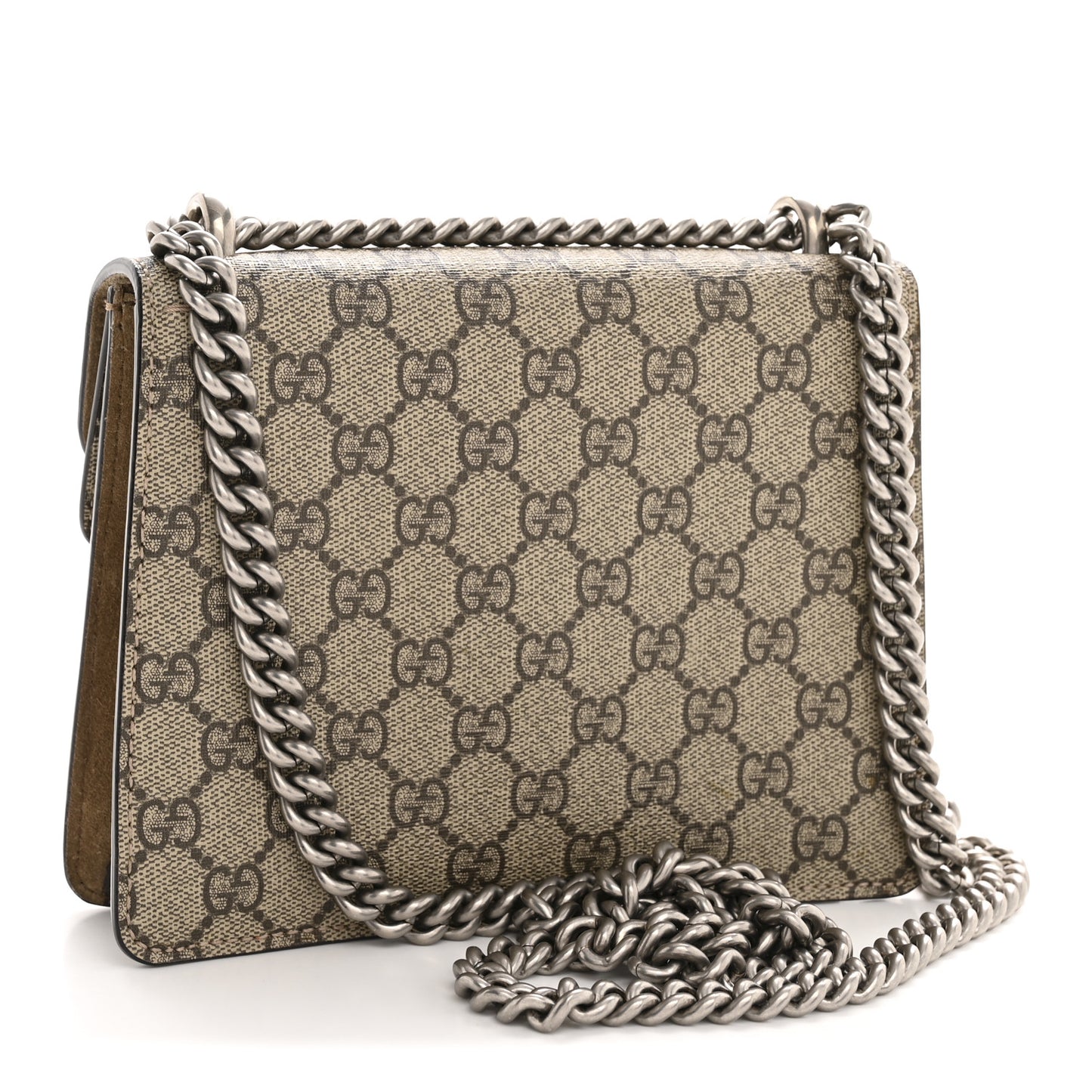 GG Supreme Monogram Mini Dionysus Shoulder Bag Taupe