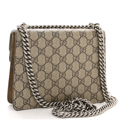 Gucci GG Supreme Monogram Mini Dionysus Shoulder Bag Taupe 3 of 13